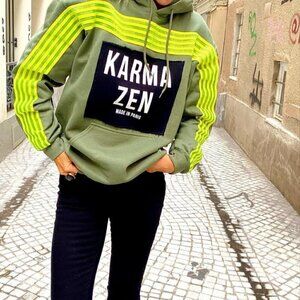 ST BARTH KARMA YOGA ZEN Sweatshirt Size M